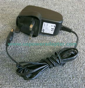 New Pi P007HB1201 / 01200LF UK Wall Mount Plug AC Power Adapter 12V 600mA